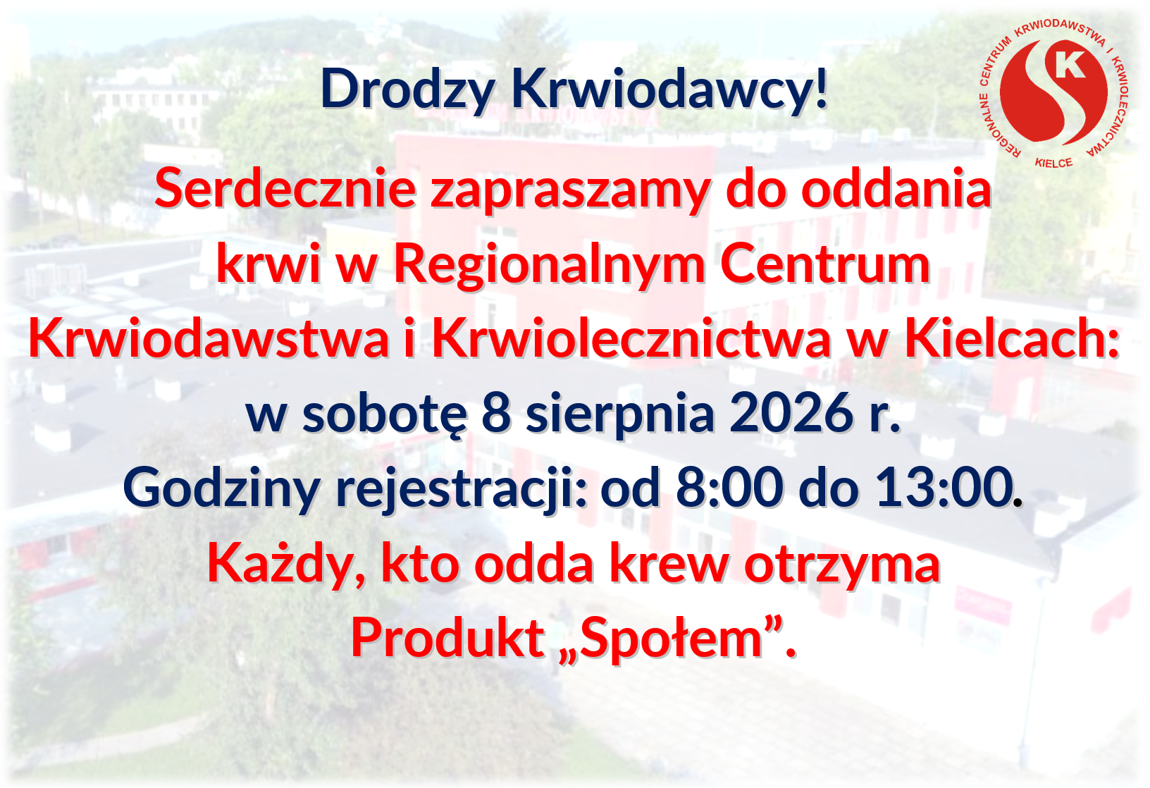 Otwarta sobota w RCKiK w Kielcach 8 sierpnia 2026 r.