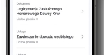 Głosowanie na legitymację Zasłużonego Honorowego Dawcy Krwi w aplikacji mObywatel 2.0